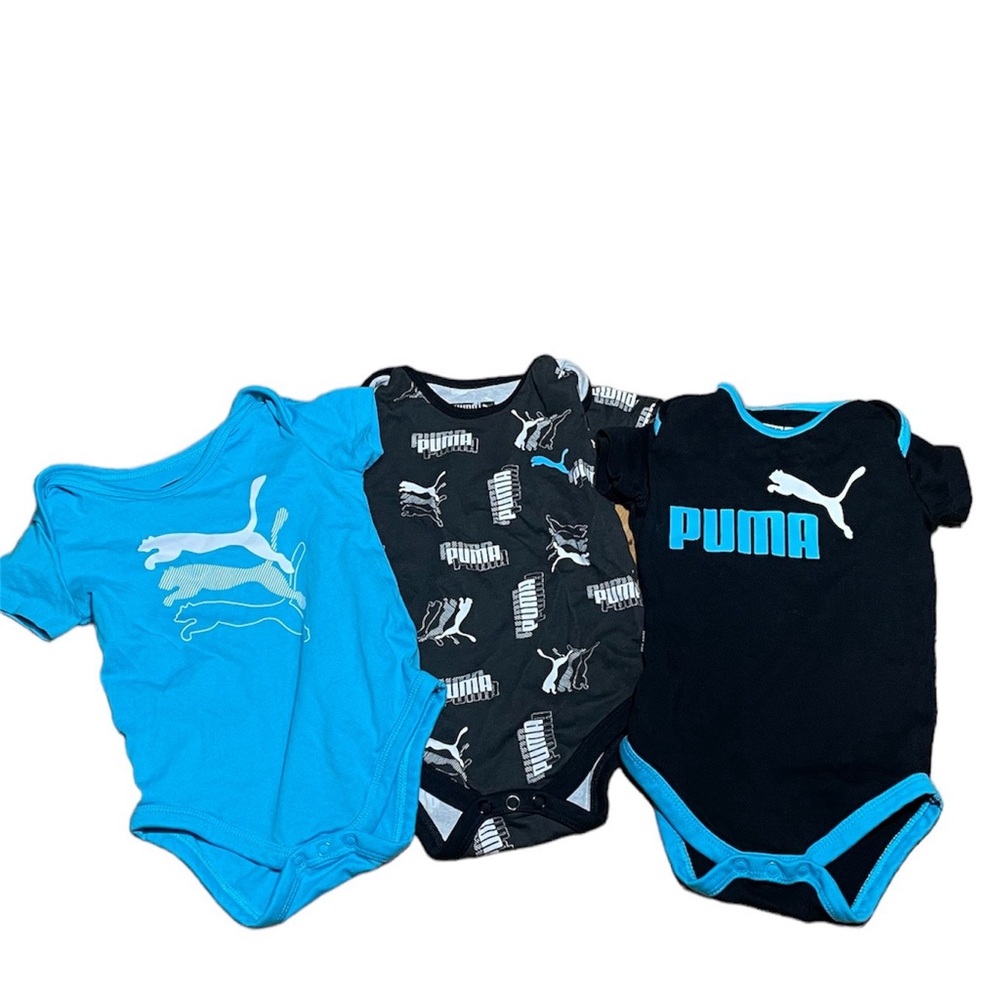 Puma 3-6 months body suits
